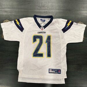 Vintage Kid’s Large (7) Reebok LaDainian Tomlinson San Diego Chargers NFL Jersey